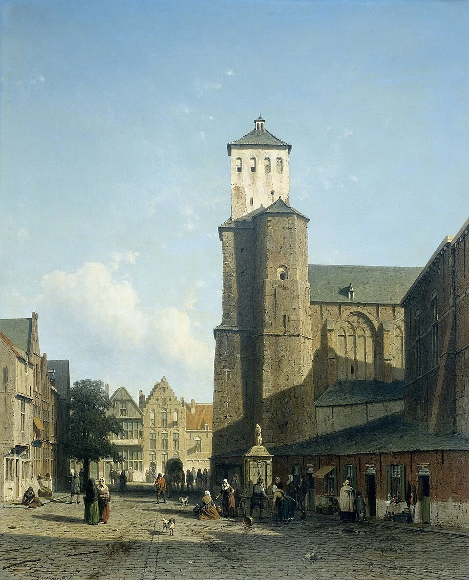 La Chiesa dei Santi Denis e Luik - Rijksmuseum Amsterdam